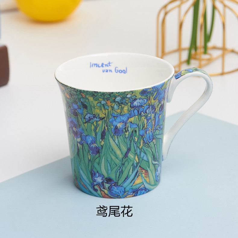 Van Gogh Bone China Cups