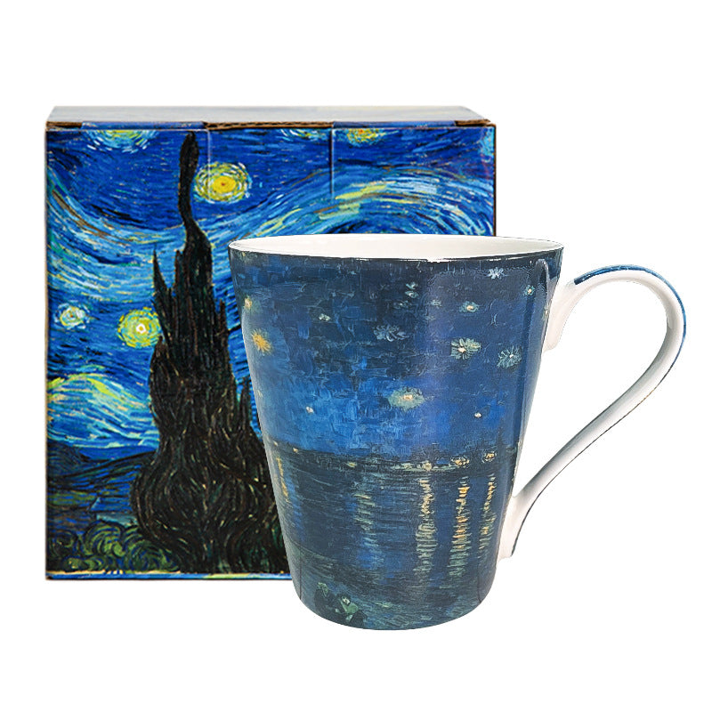 Van Gogh Bone China Cups