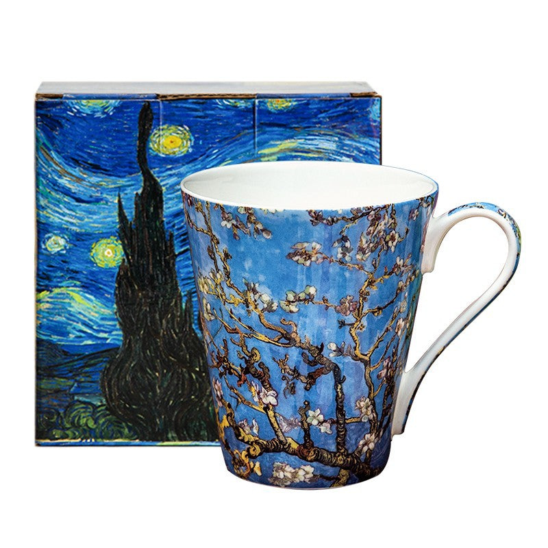 Van Gogh Bone China Cups