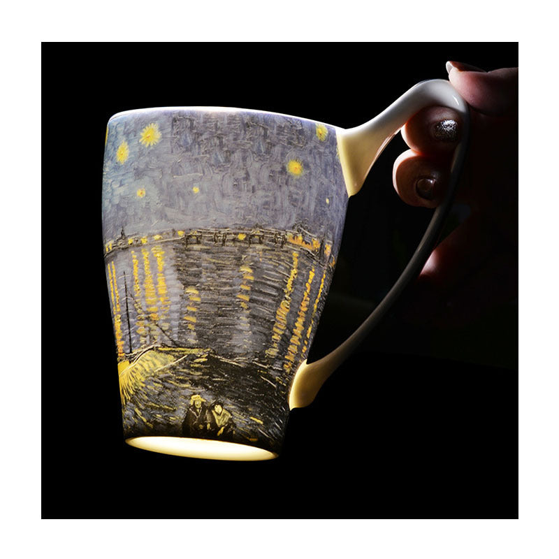 Van Gogh Bone China Cups