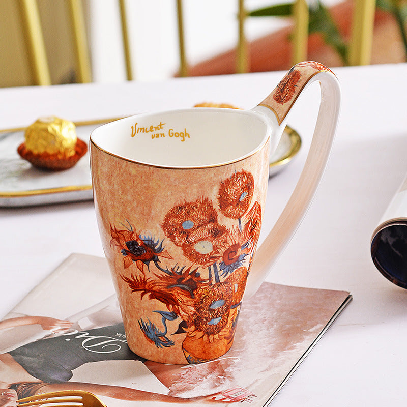 Van Gogh Bone China Cups