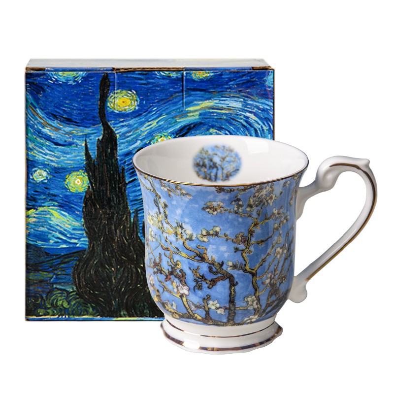 Van Gogh Bone China Cups