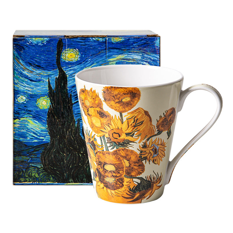 Van Gogh Bone China Cups