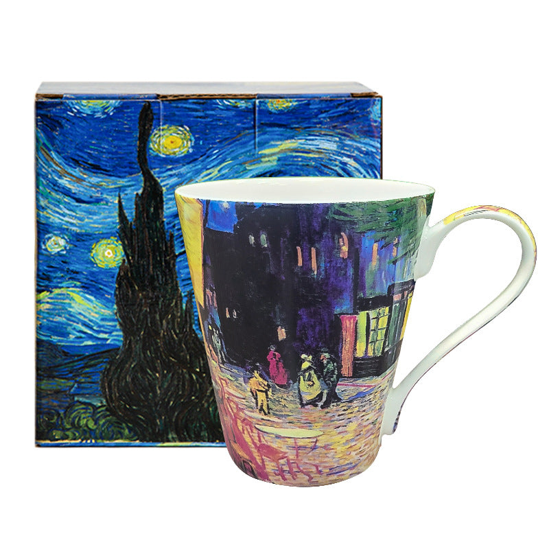 Van Gogh Bone China Cups