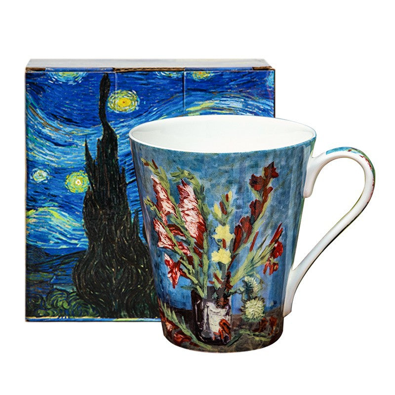 Van Gogh Bone China Cups